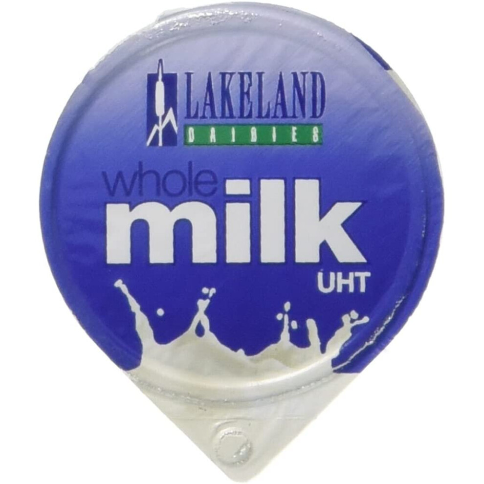 Lakeland Full Fat Milk Pots (Pack Of 120 X 12Ml)