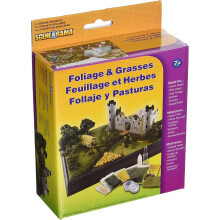 Woodland Scenics SP4120 Scene-A-Rama Laub- und Grser-Set, mehrfarbig