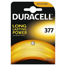 Duracell 377 SR626SW SB-AW AG4 1.55V Silver Oxide Watch Battery - Long-Lasting Power