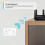 TP-LINK TP-Link Tapo Smart Plug Wi-Fi Outlet, Works with Amazon Alexa (Echo and Echo Dot), Google Home, Wireless Smart Socket, Remote Control Timer Switch, 3