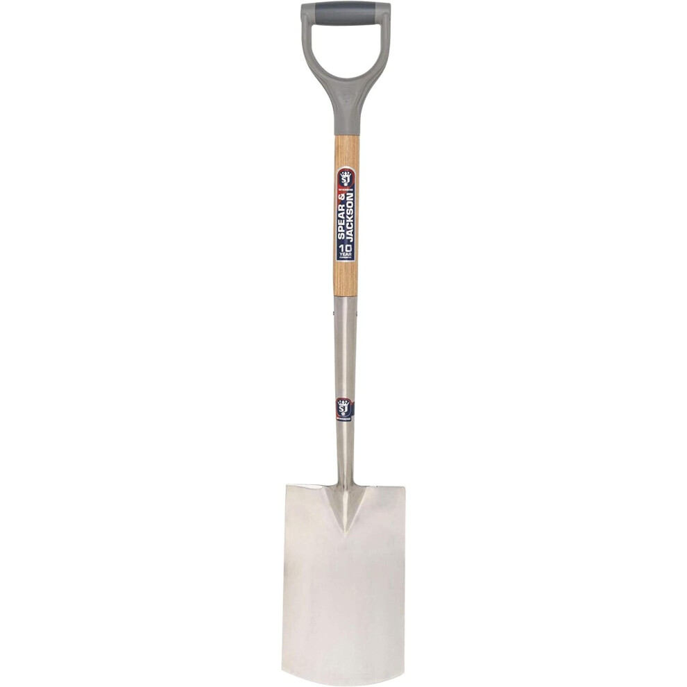 Spear and Jackson Neverbend Stainless Steel Digging Spade - Image 4