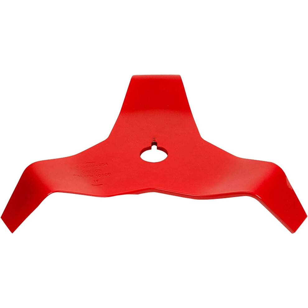 Oregon Universal Mulching Brushcutter Blade, 3 Tooth Shredder Blade For Thick High & Dense Vegetation, 3Mm Thick Hardened Steel, Fits Stihl,