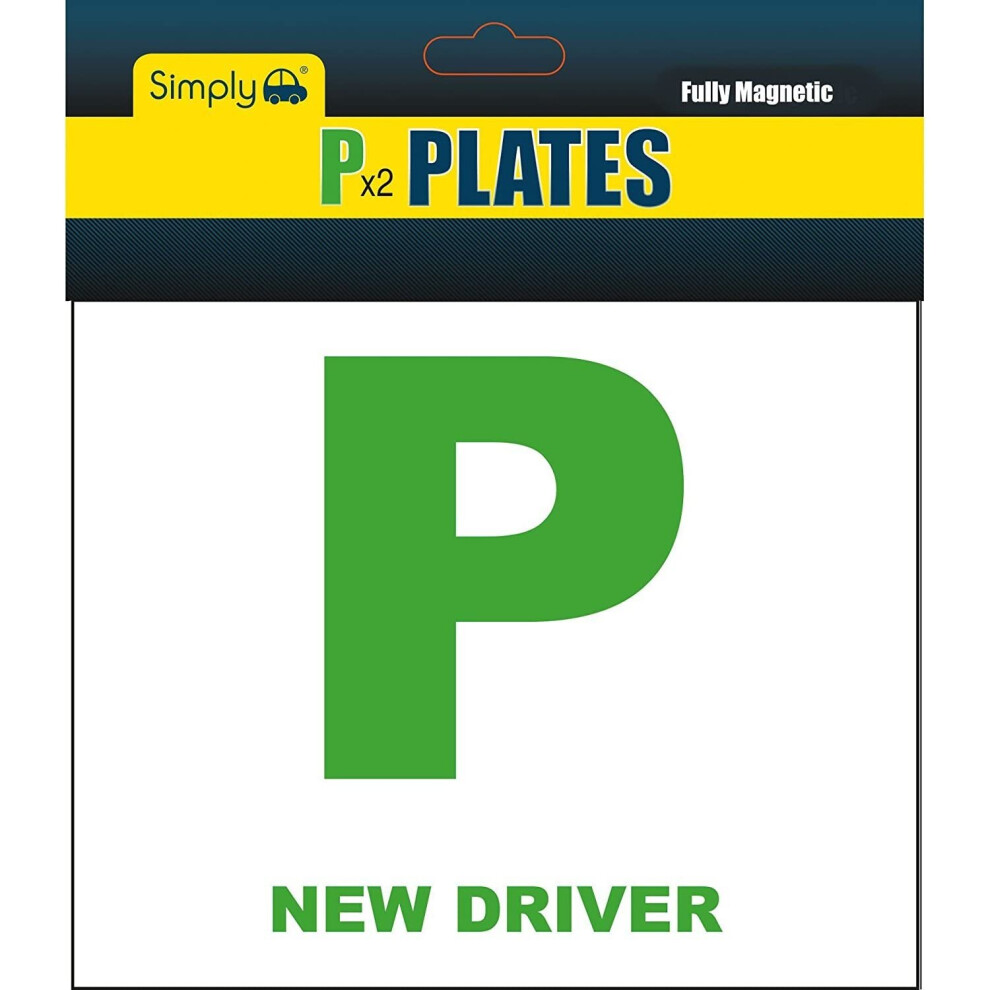 Simply Tl1100 P-Plates Fully Magnetic 5037409015255
