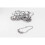 Croydex Croydex AK141641 Chrome Bead Shower Curtain Rings 3