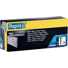 Rapid High Performance No.8 Galvanised Steel Brad Nails, Wire Length: 25 mm, 40014272 - 5000 Pieces