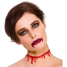 Wicked Costumes Adult Dripping Blood Choker Halloween Fancy Dress Accessory