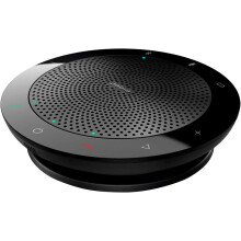 Jabra Speak 510 Speaker Phone – Portable Conference Speaker with USB and Bluetooth – Connect with Laptops, Smartphones and Tablets, Black