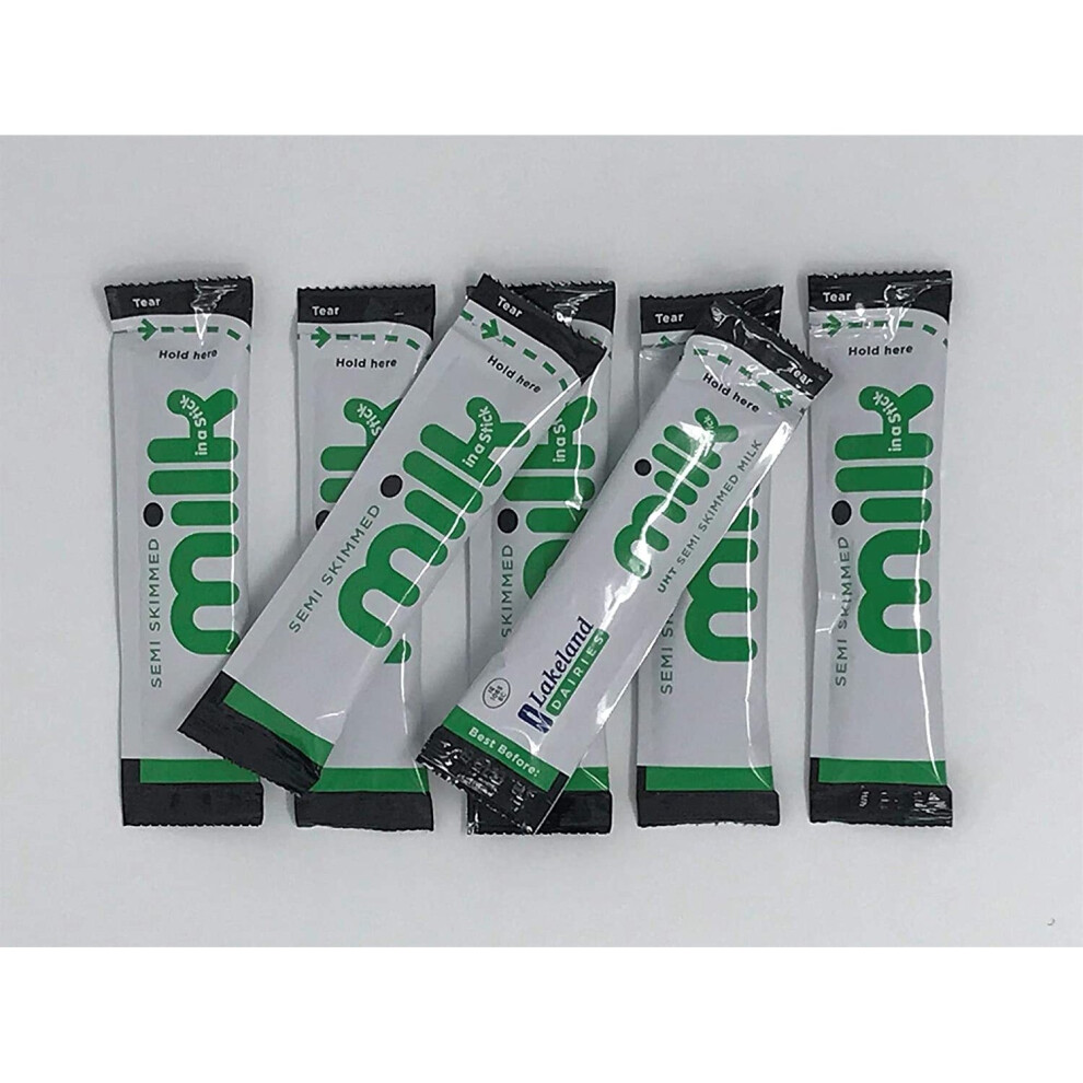 Lakeland Dairies UHT Semi Skimmed Milk Sticks - 10ml (100)