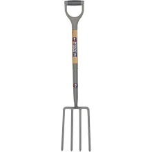 Spear & Jackson 1680NB Neverbend Carbon Digging Fork, Blue, 99.5 x 20.5 x 10 cm