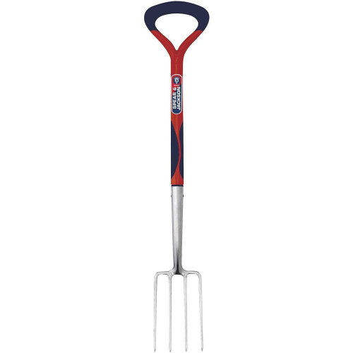 Spear & Jackson Spear and Jackson 1994EL/09 Select Stainless Border Garden Fork, Blue