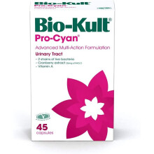 Bio-Kult Pro-Cyan Advanced Multi-Action Bacterial Formulation Targeting Urinary Tract with Cranberry Extract and Vitamin A – Pack of 45 Capsules