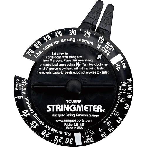 Testeur de Tension de Cordes Tourna String Meter Noir, Taille Unique