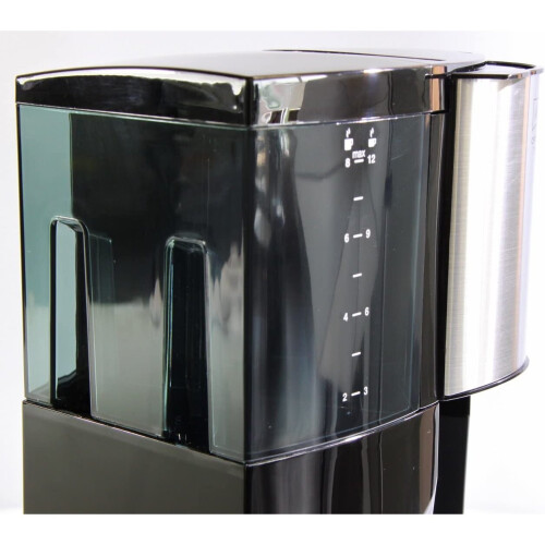 Melitta Melitta Filter Coffee Maker with Glass Pourer, Hot Hold and Timer Function, Optima Timer, Black, 100801 2