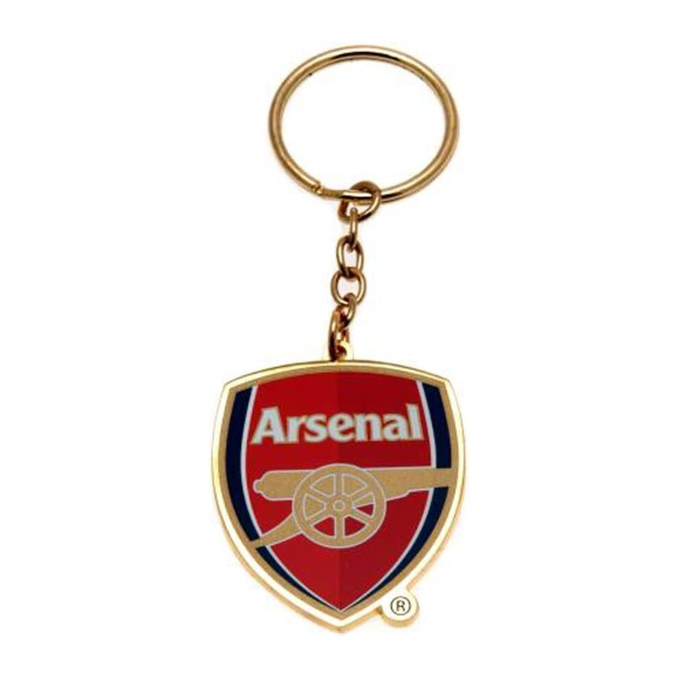 Arsenal F.c. Crest Keyring 5033998231649