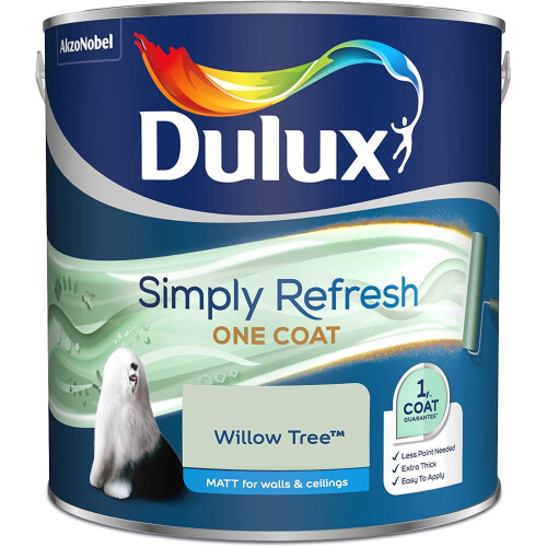 Dulux Dulux Simply Refresh Matt Emulsion Paint - Willow Tree - 2.5L 5382902 2