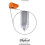 Audio-Technica Audio-Technica AT-VMN95EN VM95 Series Elliptical Nude replacement stylus 2