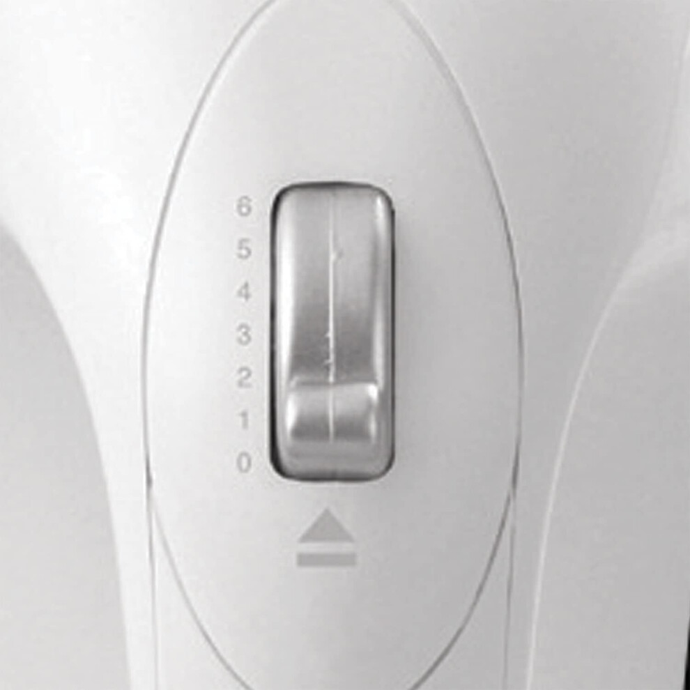 Russell Hobbs Food Collection Hand Mixer with 6 Speed 14451, 125 W - White-image-OPC-PBDPNRH-NEW