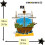 Star Cutouts Ltd Pirate Ship Cut Out 2