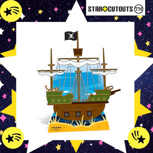 Star Cutouts Ltd Pirate Ship Cut Out 2