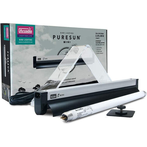 Arcadia Arcadia PureSun Bird Lamp Kit Mini 8W, 31cm (UK) 2