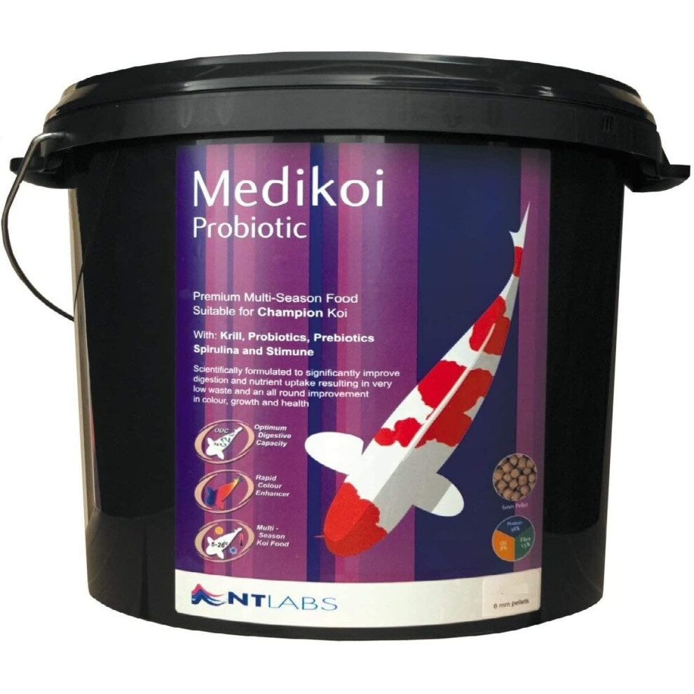 Nt Labs Medikoi Probiotic (6Mm Pellet) 5Kg 5000G