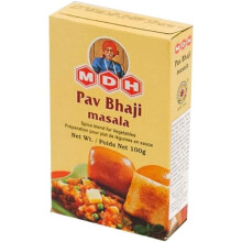 MDH Pav Bhaji Masala | North Indian Spice Blend | Perfect for Vegetables | Sprinkle Over Cooking for Aroma & Spice | Vegan | 100g Pack