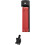 Abus ABUS Unisex's Bordo Lite 6055/85 Red Padlock, 85 1