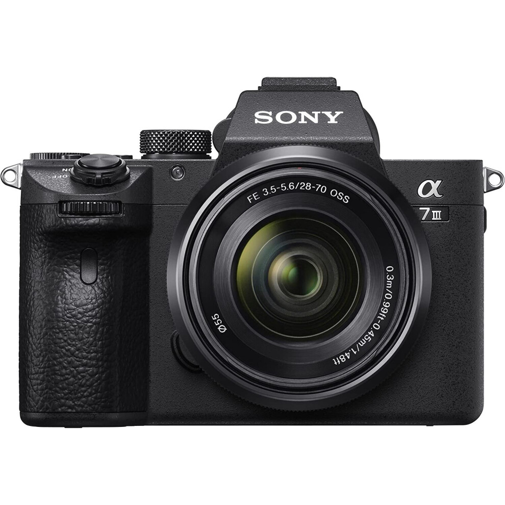 Sony Alpha 7 III | Full-Frame Mirrorless Camera with Sony 28-70 mm f/3.5-5.6 Zoom Lens ( Fast 0.02s AF, 5-axis in-body optical image stabilisation, 4K