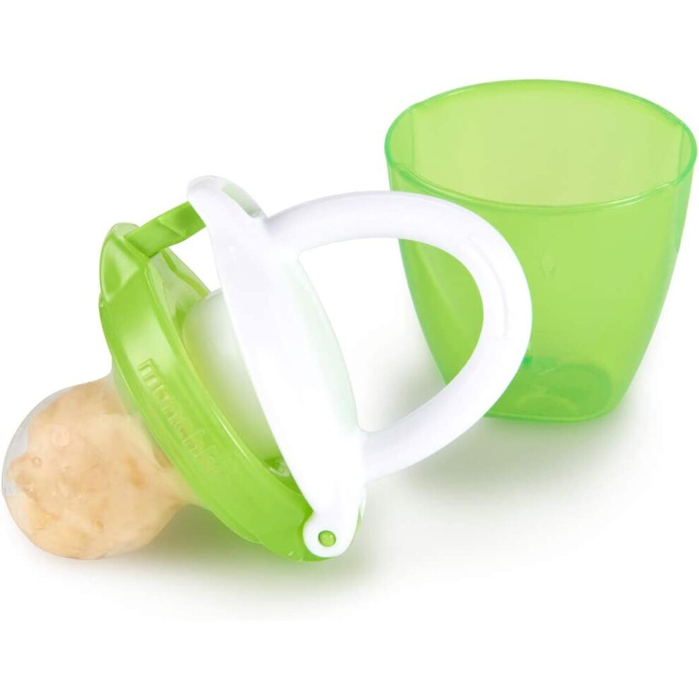 Munchkin Baby Food Feeder (Color will vary blue/pink)