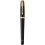 Parker Parker Urban Duo Gift Set with Ballpoint Pen & Fountain Pen, Muted Black with Gold Trim, Blue Ink Refill & Cartridge, Gift Box 5