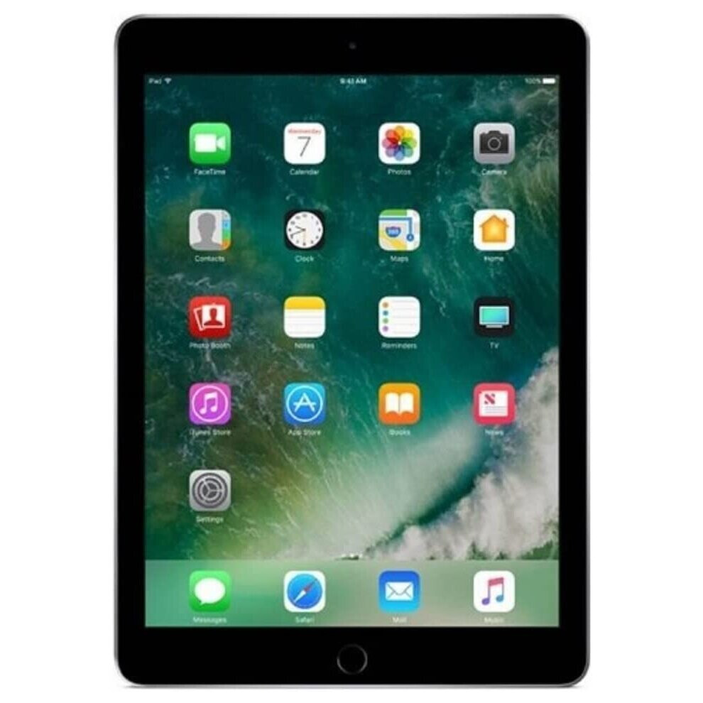 Apple iPad 9.7 (6th Gen) 128GB Wi-Fi - Space Grey (Renewed)