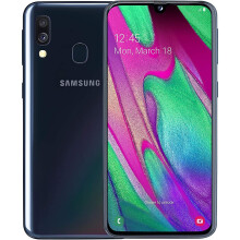 Samsung Galaxy A40 Dual-SIM 64 GB Android Smartphone - Black (UK Version) - Refurbished
