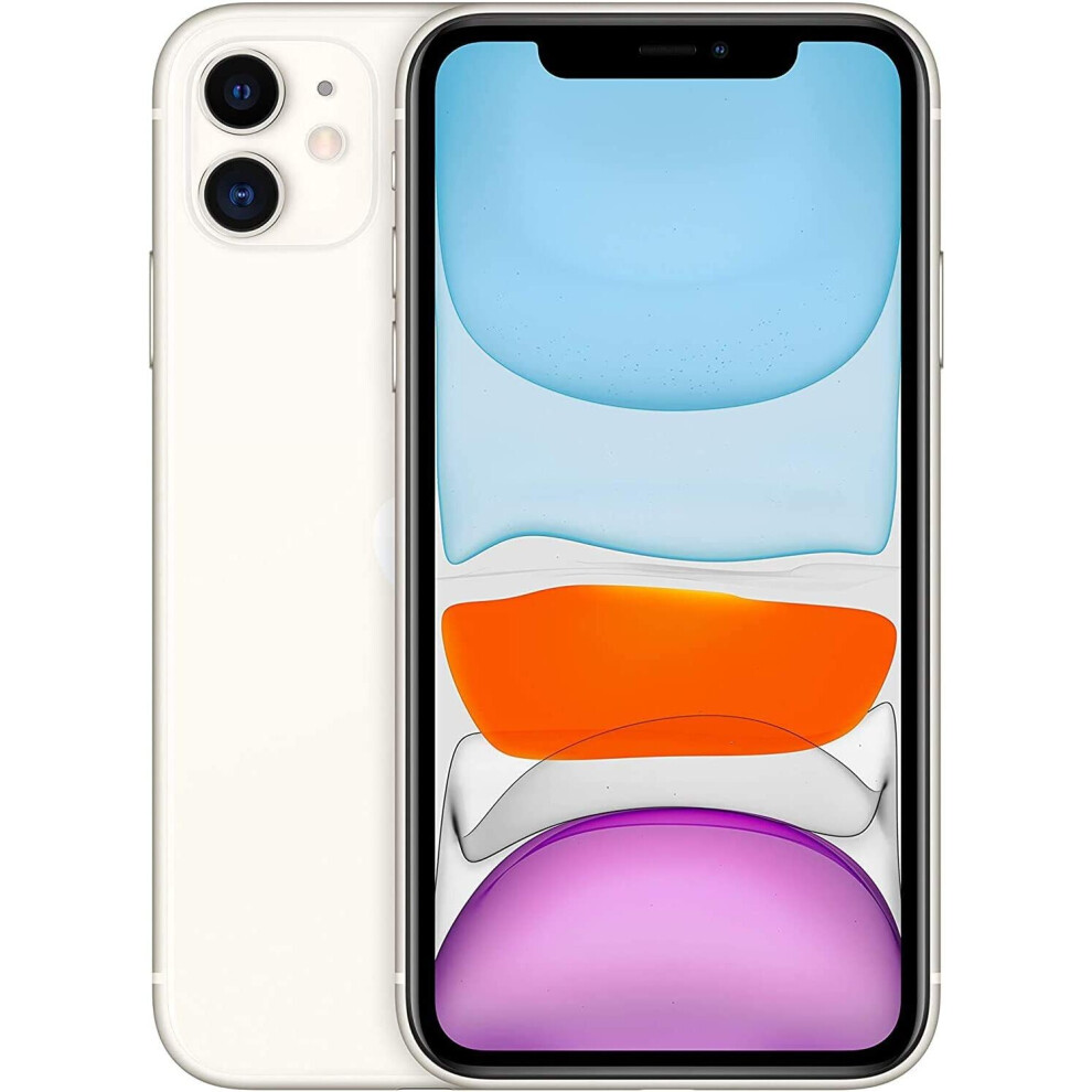 Apple Iphone 11 64Gb - White - Unlocked (Renewed)