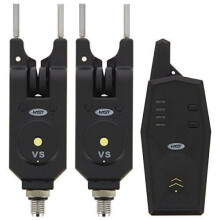 NGT Carp Fishing 2pc Wireless Alarm and Transmitter Set with 200m Range (VS)