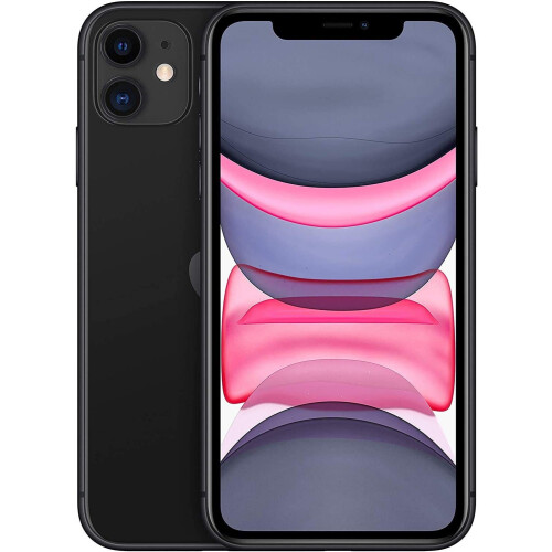 Refurbished Apple Apple iPhone 11 128GB Black (Renewed)