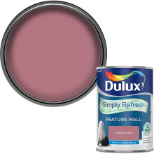 Dulux 5569237 Simply Refresh Feature Wall Matt Emulsion Paint - Raspberry Diva - 1.25L