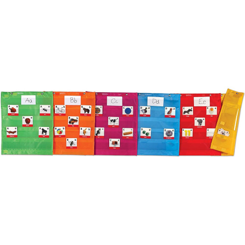 Learning Resources Learning Resources LER2386 Magnetic Pocket Chart Squares 2