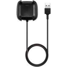 TECHGEAR Replacement USB Charger Cradle for Fitbit Versa, Versa Lite, USB Charging Power Cable Cradle Compatible with Fitbit Versa/Lite Heart Rate &