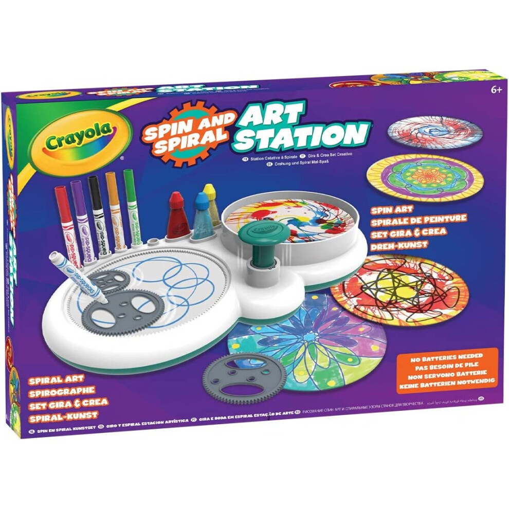 CRAYOLA 256476.004 Creative Spiral Station for Children