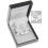 Equilibrium Silver Plated Christening or New Baby Bangle (6780) 1