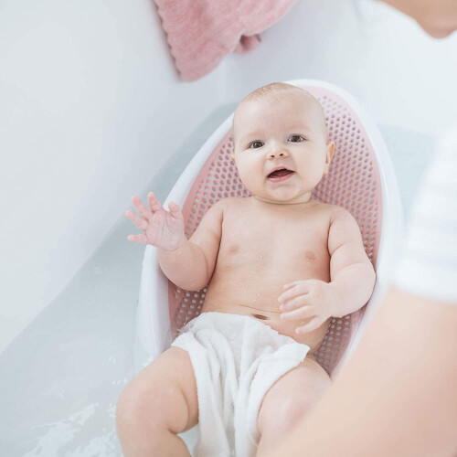 Angelcare Soft Touch Baby Bath Support - Pink 2