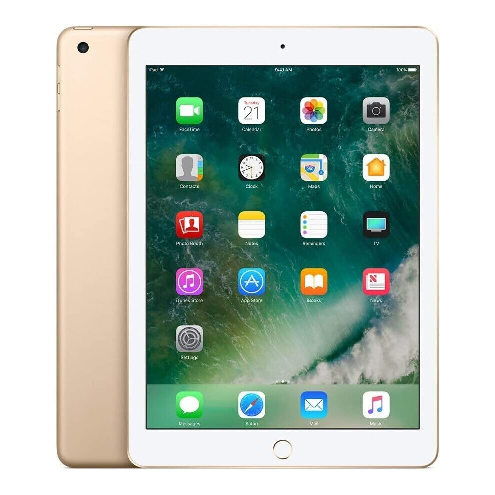 Apple iPad 9.7 (5th Gen) 32GB Wi-Fi - Gold (Renewed)