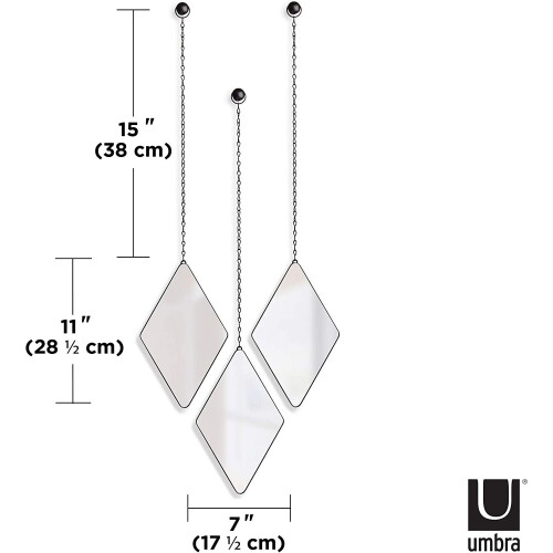 Umbra Umbra Dima Mirror Black, Diamond 1