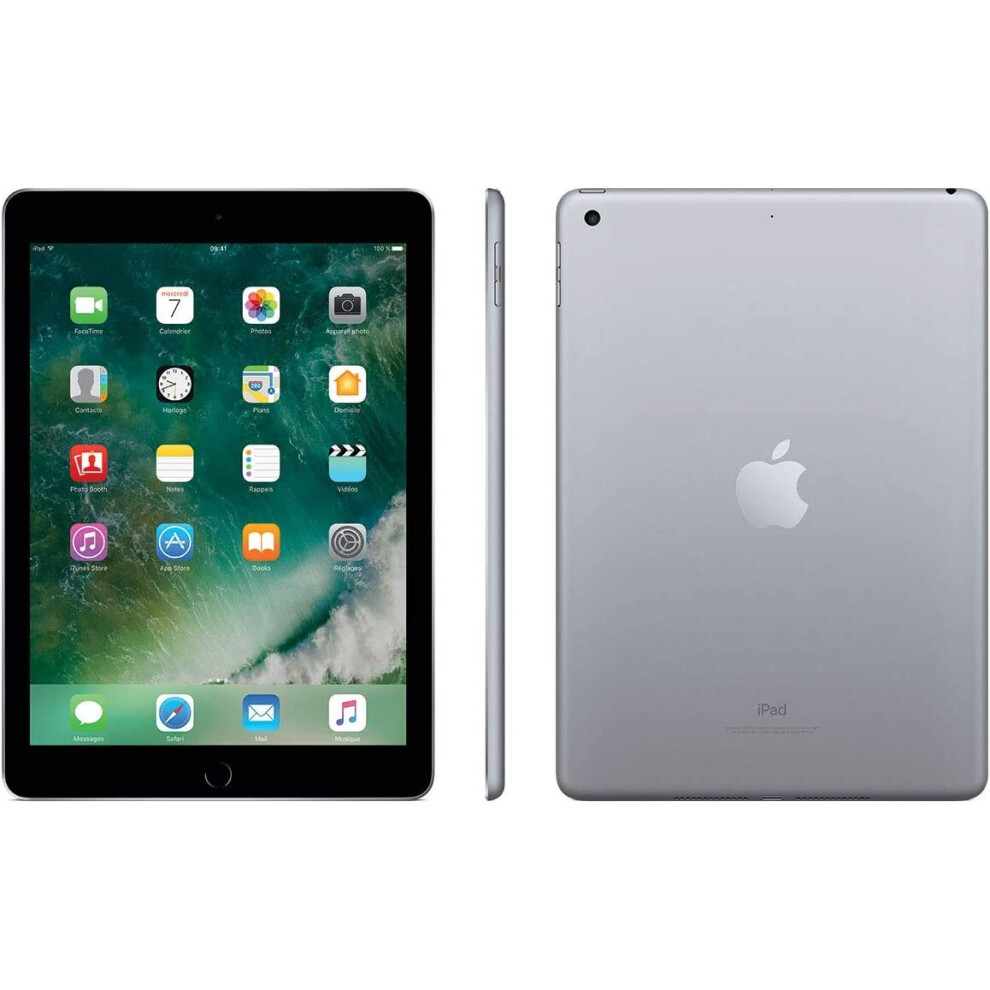 Apple Ipad (5Th Gen) 9.7" (2017) 128Gb Wi-Fi - Space (Renewed) Grey