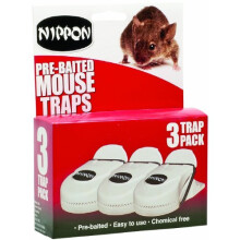Nippon Pre-Baited Plastic Mouse Traps