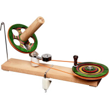 KnitPro KP35002 Wickel- und Spendezubehör Signature Ball Winder, Holz, mehrfarbig, 30 x 35 x 30 cm
