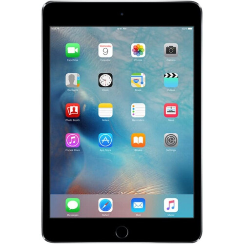 Refurbished Apple Apple iPad Mini 4 16gb 4G - Space Grey - Unlocked (Renewed)