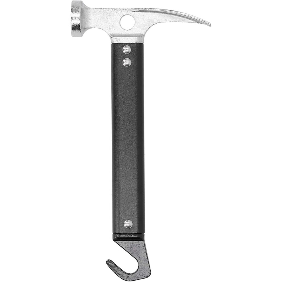 Asixxsix Outdoor Camping Hammer, Camping Mallet Hammer, Sturdy and Durable Stake Peg Puller Hammer Remover for Camping Tent,Tent Tarp Portable Outdoor