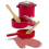 Melissa & Doug Melissa & Doug Deluxe Wooden Kitchen Accessory Set - Pots & Pans 7