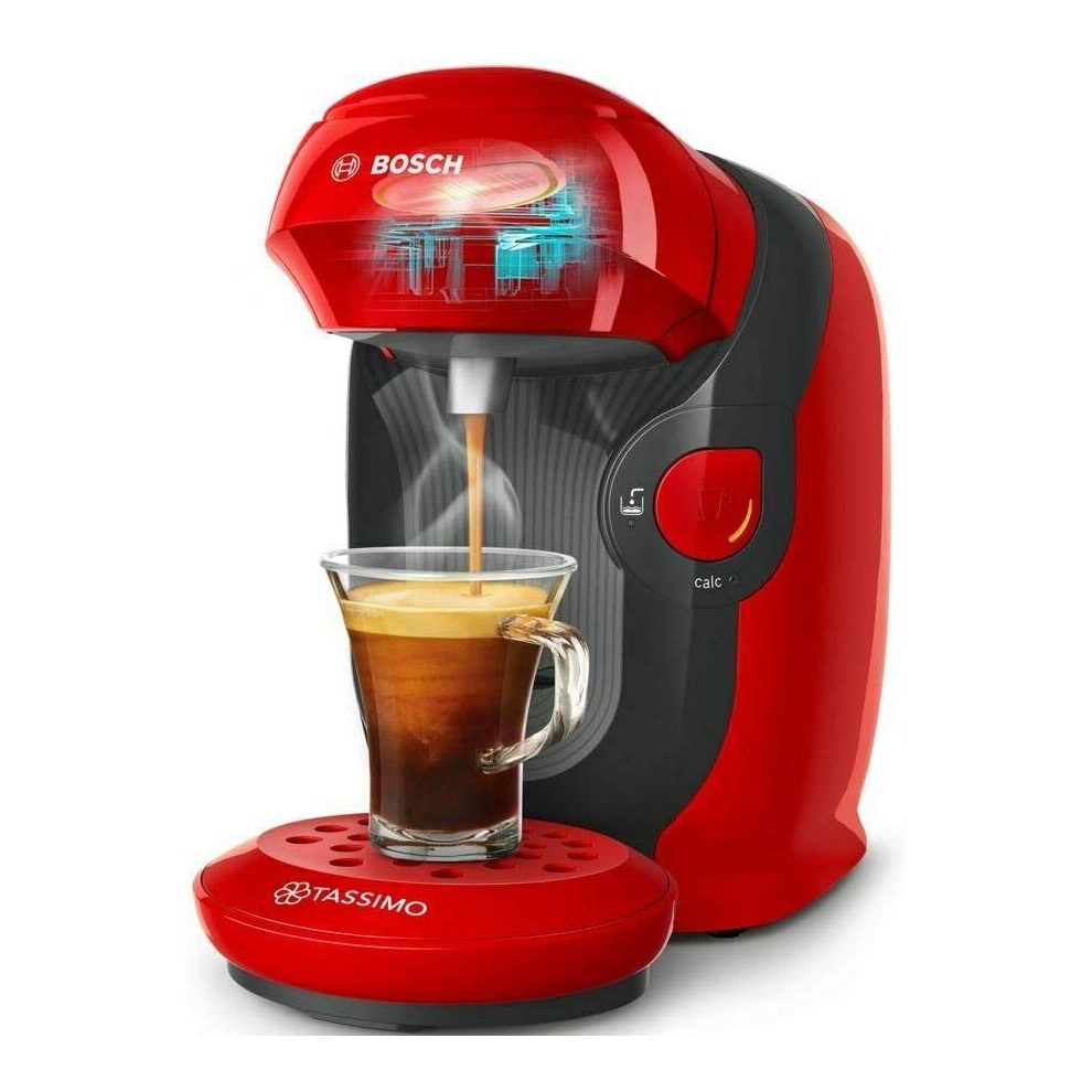 TASSIMO by Bosch Style TAS1103GB Automatic Coffee Machine Red
